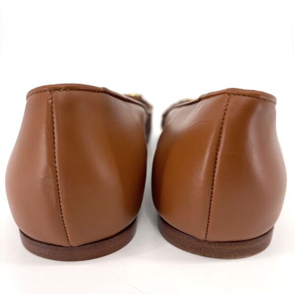 Ralph Lauren Collection Women 9 Loafers Purple Label Horsebit Saddle Brown EUC - Picture 5 of 16